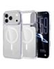 Transparent Magnetic Shockproof Case (WHITE) for iPhone 17 Pro (Only Ground Shipping)