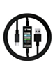 18 Kinds AV-Line Pro 1.2M Intelligent Detection of Charging Data Cable - USB C to A