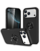 Dual Layer Case with Magnetic Ring for iPhone 17 Pro / 18 Pro (BLACK) (Only Ground Shipping)