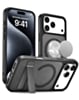 Magnetic Dual-Stand Protective Case for iPhone 17 Pro / 18 Pro (BLACK) (Only Ground Shipping)
