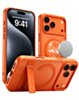 Magnetic Dual-Stand Protective Case for iPhone 17 Pro / 18 Pro (ORANGE) (Only Ground Shipping)