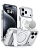 Magnetic Dual-Stand Protective Case for iPhone 17 Pro / 18 Pro (WHITE) (Only Ground Shipping)