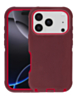Heavy Duty Case for iPhone 17 Pro / 18 Pro (MAROON / RED) (Only Ground Shipping)