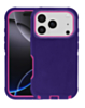 Heavy Duty Case for iPhone 17 Pro / 18 Pro (PURPLE / PINK) (Only Ground Shipping)