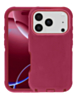 Heavy Duty Case for iPhone 17 Pro / 18 Pro (Burgundy) (Only Ground Shipping)