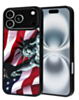 Printing Aluminum Plate Case for iPhone 17 Pro / 18 Pro (Liberty Wave Flag) (Only Ground Shipping)