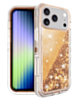 Protective Glitter Liquid Bumper Case (Rose Gold) for iPhone 17 Pro / 18 Pro (Only Ground Shipping)