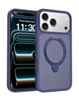 Slim Clear Case with Foldable Ring Stand for iPhone 17 Pro / 18 Pro (NAVY) (Only Ground Shipping)