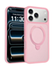 Slim Clear Case with Foldable Ring Stand for iPhone 17 Pro / 18 Pro (PINK) (Only Ground Shipping)