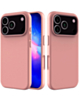 Soft Solid Silicone Case for iPhone 17 Pro / 18 Pro (PINK) (Only Ground Shipping)