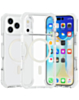 TPU Mesh Sport Case with Wireless Charging for iPhone 17 Pro / 18 Pro (WHITE) (Only Ground Shipping)