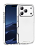 Hard Clear Case with Metal Button for iPhone 17 Pro / 18 Pro (CLEAR) (Only Ground Shipping)