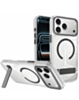 Magsafe Clear Case with Metal Stand for iPhone 17 Pro / 18 Pro (BLACK) (Only Ground Shipping)