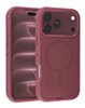 Wireless Charging Heavy Duty Case for iPhone 17 Pro / 18 Pro (Burgundy) (Only Ground Shipping)