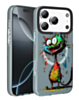 Animal Graffiti Design Wireless Charging Case for iPhone 17 Pro / 18 Pro (GREEN TRICKSTER) (Only Ground Shipping)