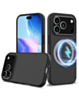 Soft Solid Silicone Case with Wireless Charging for iPhone 17 Pro / 18 Pro (BLACK) (Only Ground Shipping)