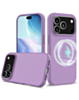 Soft Solid Silicone Case with Wireless Charging for iPhone 17 Pro / 18 Pro (LILAC) (Only Ground Shipping)
