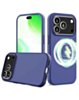 Soft Solid Silicone Case with Wireless Charging for iPhone 17 Pro / 18 Pro (NAVY) (Only Ground Shipping)