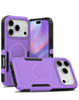 Magnetic Dual-Layer Shockproof Case for iPhone 17 Pro / 18 Pro (PURPLE) (Only Ground Shipping)