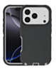Heavy Duty Case for iPhone 17 Pro Max / 18 Pro Max (BLACK / GRAY) (Only Ground Shipping)