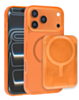 Glitter Magnetic Case with Wallet Slot for iPhone 17 Pro Max / 18 Pro Max (ORANGE) (Only Ground Shipping)
