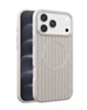 Vertical Line Texture MagSafe Case for iPhone 17 Pro Max / 18 Pro Max (WHITE) (Only Ground Shipping)