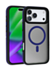 Bicolor Matte Magnetic Translucency Case for iPhone 17 Pro Max / 18 Pro Max (NAVY) (Only Ground Shipping)