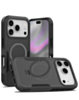 Protective Hybrid Magnetic 360 Ring Case for iPhone 17 Pro Max / 18 Pro Max (BLACK) (Only Ground Shipping)