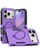 Protective Hybrid Magnetic 360 Ring Case for iPhone 17 Pro Max / 18 Pro Max (PURPLE) (Only Ground Shipping)