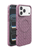 Woven Pattern MagSafe Case for iPhone 17 Pro Max / 18 Pro Max (PINK) (Only Ground Shipping)
