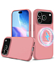 Soft Solid Silicone Case with Wireless Charging for iPhone 17 Pro Max / 18 Pro Max (PINK) (Only Ground Shipping)