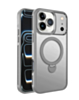 Wireless Charging Case with Built-in Rotating Ring Stand (Gray) for iPhone 17 Pro / 18 Pro (Only Ground Shipping)