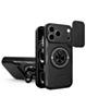 Magnetic Ring Stand Case with Camera Cover (BLACK) for iPhone 17 Pro Max / 18 Pro Max (Only Ground Shipping)
