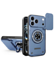 Magnetic Ring Stand Case with Camera Cover (Glacier) for iPhone 17 Pro Max / 18 Pro Max (Only Ground Shipping)