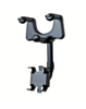 Rearview Mirror Smartphone Clip Mount - BLACK (Only Ground Shipping)