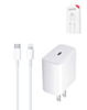 USB C-L Non-MFI Charging Cable with USB-C Power Adapter (3ft) (20W) (Only Ground Shipping)