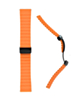 Silicone Marine Sport Strap Band for Galaxy Watch (22mm) (ORANGE) (Only Ground Shipping)