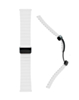 Silicone Marine Sport Strap Band for Galaxy Watch (22mm) (WHITE) (Only Ground Shipping)