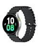 Ocean Band Silicone Sport Strap Band for Galaxy Watch (22mm) (BLACK) (Only Ground Shipping)