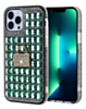 Crystal Stones Case with Bag Adornment - LIME GREEN for iPhone 7G / 8G / SE 2020 (Only Ground Shipping)