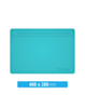 2UUL ST82 Heat Resisting Silicone Pad with Anti Dust Coating 400*280mm - BLUE (Only Ground Shipping)