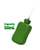 2UUL CL51 Screen-Safe Soft Tip Solvent Bottle (GREEN) (50ml) (Pack of 10)