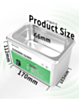 2UUL SS01 Ultrasonic Cleaner (220V) (0.8L) (Only Ground Shipping)