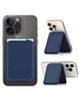 Magnetic Leather Phone Wallet Stand with IC Chip (BLUE) (Only Ground Shipping)
