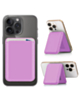 Magnetic Leather Phone Wallet Stand with IC Chip (LILAC) (Only Ground Shipping)