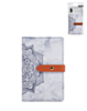 Universal Back Phone Datura Flower Leather Card Slot (PURPLE) (Only Ground Shipping)