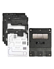 AMAOE BGA iPhone 12 / 12 Mini / 12 Pro / 12 Pro Max Logic Board Middle Frame BGA Stencil (Only Ground Shipping)