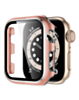 iWatch 42mm Shinny Hard PC Bumper Case - PINK & SILVER (Only Ground Shipping)