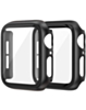 iWatch 46mm Hard PC Bumper Case with Tempered Glass - BLACK (Only Ground Shipping)