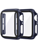 iWatch 46mm Hard PC Bumper Case with Tempered Glass - NAVY BLUE (Only Ground Shipping)